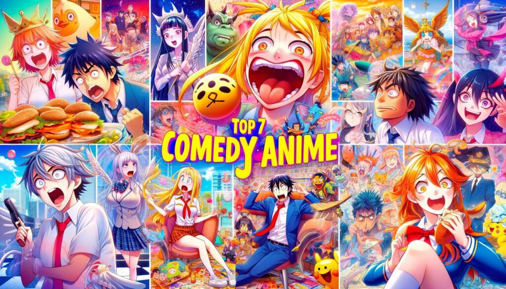 Top 7 Must-Watch Comedy Anime Series